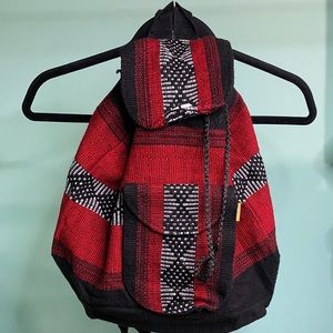Embroidered backpack imported from Oaxaca,Mexico